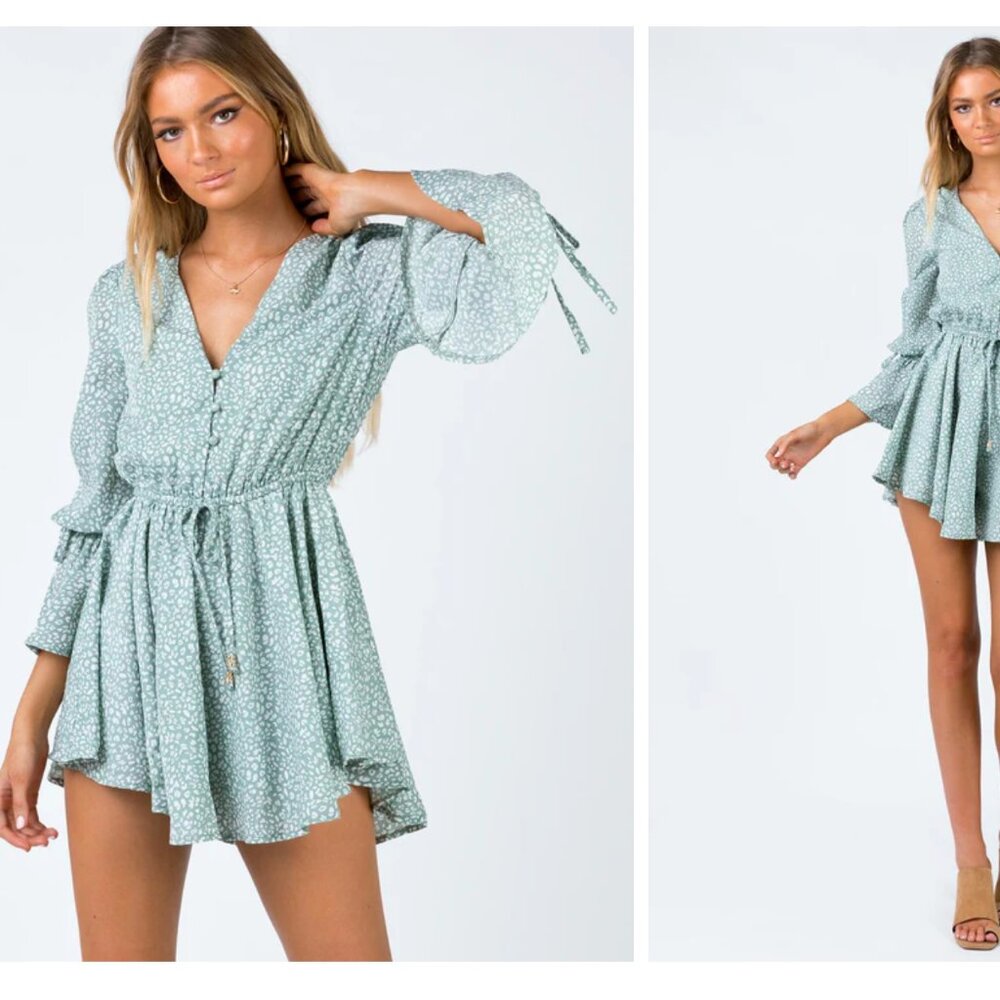 Princess Polly long sleeve sundress